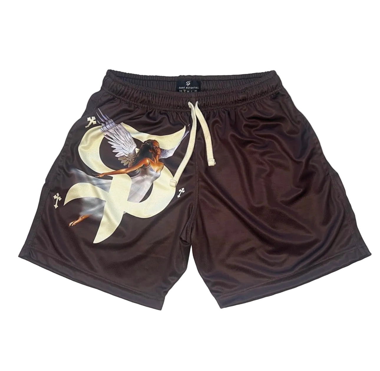 Mocha Saints Shorts