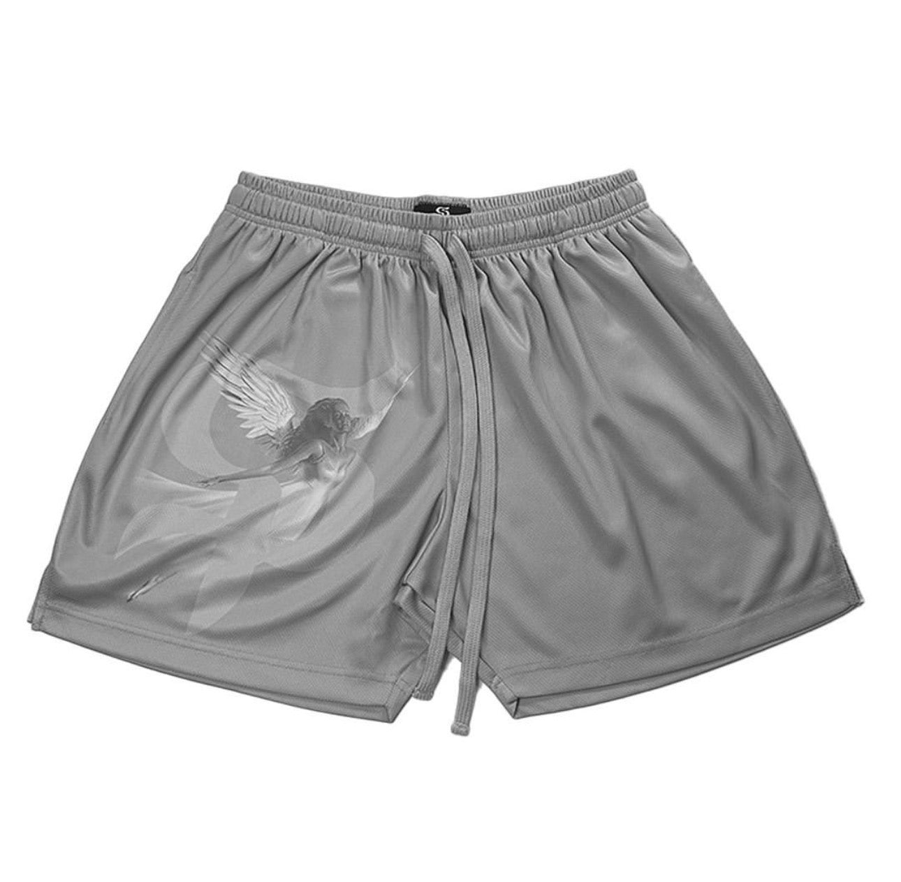 Gray Saints Shorts